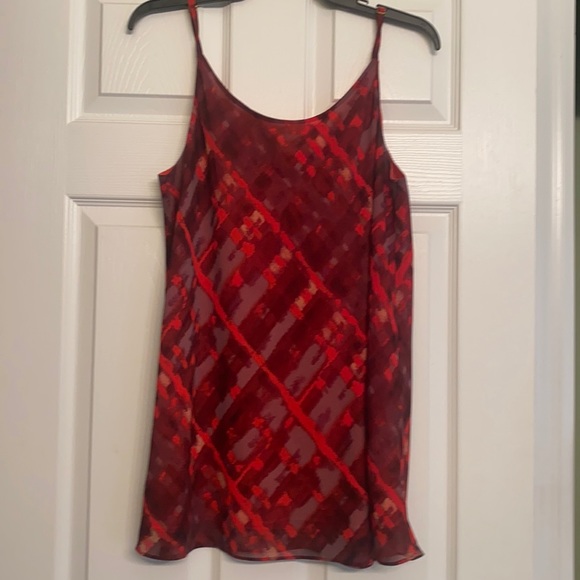 CAbi Tops - CAbi red/multi-colored tank/cami